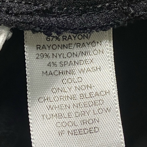 Ann Taylor Loft Petites Black Women’s Size XSP Performance Stretch Leggings - Picture 3 of 4